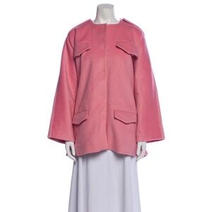 For Love and Lemons Pink Cape Jacket